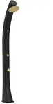 Gro&szlig;e Solardusche In Schwarz Und Gold Cm 25x27x226,6 Sined Doccia Sole Xxl Nera Oro