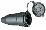 Brennenstuhl Stecker & Kupplungen Schutzkontakt-gummikupplung 230v/16a Ip44, Schwarz