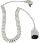As-schwabe - As Schwabe 70426 Strom Verl&auml;ngerungskabel Wei&szlig; 4 M H05vv-f 3g 1,5 Mm2