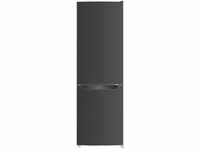 Respekta - Kühlschrank Kühl Gefrierkombination Standgerät freistehend Black Steel