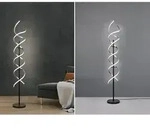 Led Stehleuchte Sequence Dimmbar Lichtfarbe Einstellbar Silber 150cm