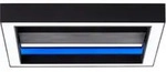 Brilliant Lampe, Icarus Led Wand- Und Deckenleuchte 30x30cm Sand/schwarz,