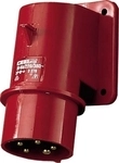 Mennekes Cee-stecker Rot 16a Ip44 Robust Aus Hochwertigem Kunststoff