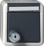 Gira Schuko-steckd. Kd Schloss Sortiert + Bsf Wg Ap Grau [456730], 4567 30