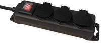 Mc Power - Mcpower Steckdosenleiste, 3-fach, Schalter, Ip44, Au&szlig;enbereich,...