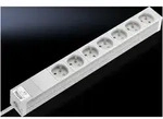 Rittal - Dk 7240.510 Steckdosenleiste 7-fach Aluminium 1 St.