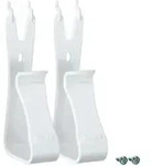 Hager Multimedia-halter,universal,wei&szlig;,2-fach Vz02mm