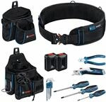 Bosch Combo Kit Werkzeugg&uuml;rtel Und Handwerkzeug-set