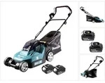 Dlm 382 G2 Akku Rasenm&auml;her 36 V ( 2x 18 V ) 38 Cm 40 L + 2x Akku 6,0 Ah - Ohne