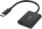 Hama Usb-c Audioadapter 2in1 Klinke & Ladefunktion