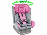 Auto Kindersitz mit 360° Drehfunktion und isofix für Kinder von 0 - 36 kg...