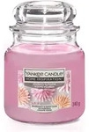Yankee Candle - Duftkerze Mittleres Glas Sugared Blossom 340 G Rosa Duft Kerze