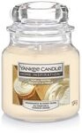 Yankee Candle Duftkerze Kleines Glas Vanilla Frosting 104 G, Creme Kerze Duft...