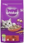 Whiskas Katzentrockenfutter Adult 3,8 Kg Rind