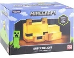 Paladone Minecraft Fox Nachtlicht Orange Und Wei&szlig;