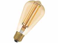 Dimmbare LED-Lampen, Vintage-Edition, 40 Watts Ersatz, E27, ST64-shape, 2200 Kelvin,