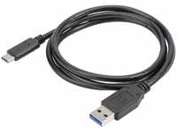 Digitus - USB-Kabel usb 2.0 usb-c® Stecker, usb-a Stecker 1.00 m Schwarz 3 St.
