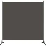 Paravent Anthrazit 175x180 Cm Stoff Vidaxl