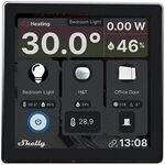 Shelly - Wall Display Black Wifi &amp Bluetooth Panel De Control Smart With