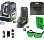 Laserliner - Kreuzlinien-laser Pocketcross-laser 2g, Gr&uuml;ner Laser Mit Zubeh&ouml;r