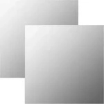 Wandspiegel 2 Stk. 50x50 Cm Quadratisch Glas Vidaxl275998