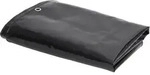 Abdeckplane 650 G/m2 1,5x6 M Schwarz Vidaxl