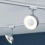 Paulmann Urail Led Einzelspot Circle Chrom Matt 9,8 X 15,4 Cm Warmwei&szlig; Deckenlampen