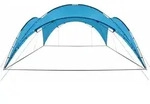 Kuppelpavillon 450x450x265 Cm Hellblau Vidaxl