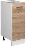 Vicco - Apothekerschrank R-line, Sonoma, 30 Cm Ohne Arbeitsplatte