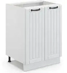 Vicco - K&uuml;chenschr&auml;nke Fame-line, Wei&szlig; Landhaus, 60 Cm Ohne Arbeitsplatte