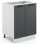 Vicco - K&uuml;chenschr&auml;nke Fame-line, Anthrazit Landhaus, 60 Cm Ohne Arbeitsplatte