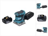 Makita Dbo 482 T1 Akku Schwingschleifer 18 V 112 X 102 Mm + 1x Akku 5,0 Ah - Ohne