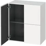 Duravit L-cube Halbhochschrank, 2 T&uuml;ren, 700x363x800mm,
