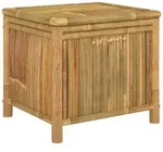 Gartentruhe 60x52x55 Cm Bambus - Vidaxl