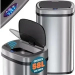 Sensor M&uuml;lleimer K&uuml;che 58 L Automatik Mit Bewegungssensor Soft-close-deckel