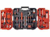 KWB - Werkzeug-Koffer inkl. Werkzeug-Set, 70-teilig, gefüllt, robust