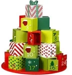 Spielwerk&reg; Adventskalender Zum Selbstbef&uuml;llen 24 T&uuml;rchen Nachhaltig