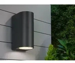 Trio - Leuchten Au&szlig;en-wandleuchte Roya Gu10 Anthrazit Up- & Downlight Wandleuchte