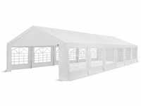 Partyzelt Gala 6 x 12 m - UV-Schutz Plane, flexible Seitenwände - Pavillon stabil,