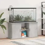 Vidaxl - Aquariumst&auml;nder Betongrau 121x41x58 Cm Holzwerkstoff