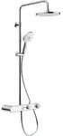 Duschsystem Duravit Universal, Mit 3 Strahlarten (rain, Pulse, Mono), Wassersparend,