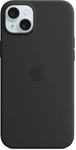 Apple Silikon Case Mit Magsafe F&uuml;r Iphone 15 Plus, Schwarz
