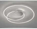 Led Deckenleuchte Holy Silber, Dimmbar & Tageslicht, &Oslash; 68cm