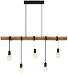 Pendelleuchte 'rom' Aus Holz F&uuml;r Wohnzimmer & Esszimmer Von Lindby