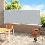 Seitenmarkise Ausziehbar 200x500 Cm Grau Vidaxl