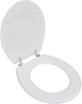 Vidaxl - Toilettensitz Mdf Deckel Schlichtes Design Wei&szlig;