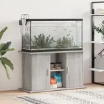 Vidaxl - Aquariumst&auml;nder Grau Sonoma 101x41x58 Cm Holzwerkstoff