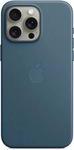 Apple Iphone 15 Pro Max Feingewebe Case - Pazifikblau Mit