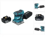 Makita Dbo 482 F1 Akku Schwingschleifer 18 V 112 X 102 Mm + 1x Akku 3,0 Ah - Ohne