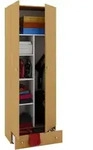 Holz Besenschrank Putzschrank Vandol S